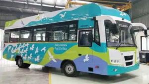 green hydrogen bus