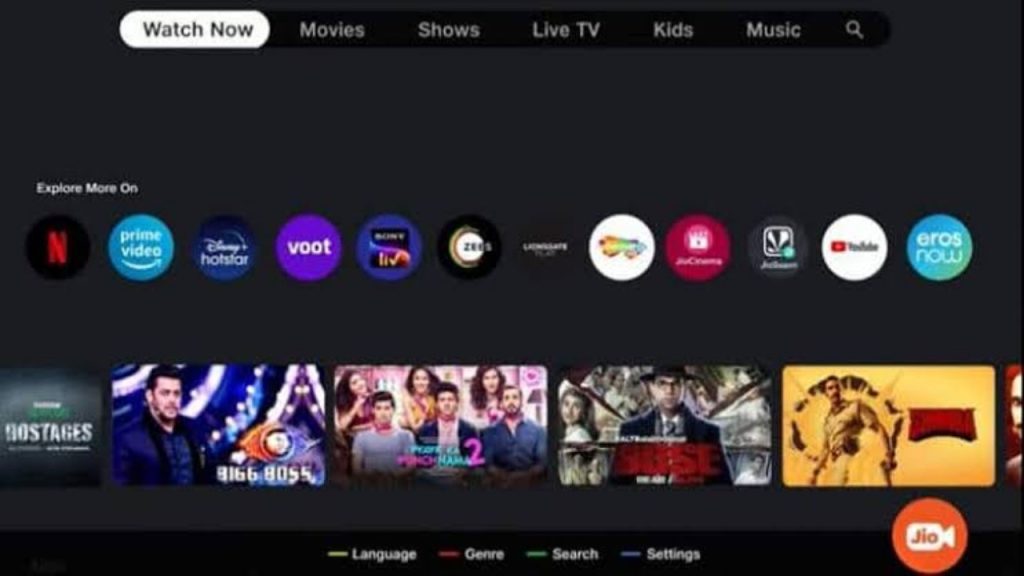 Jio TV 