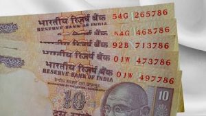 ten rupees note sell