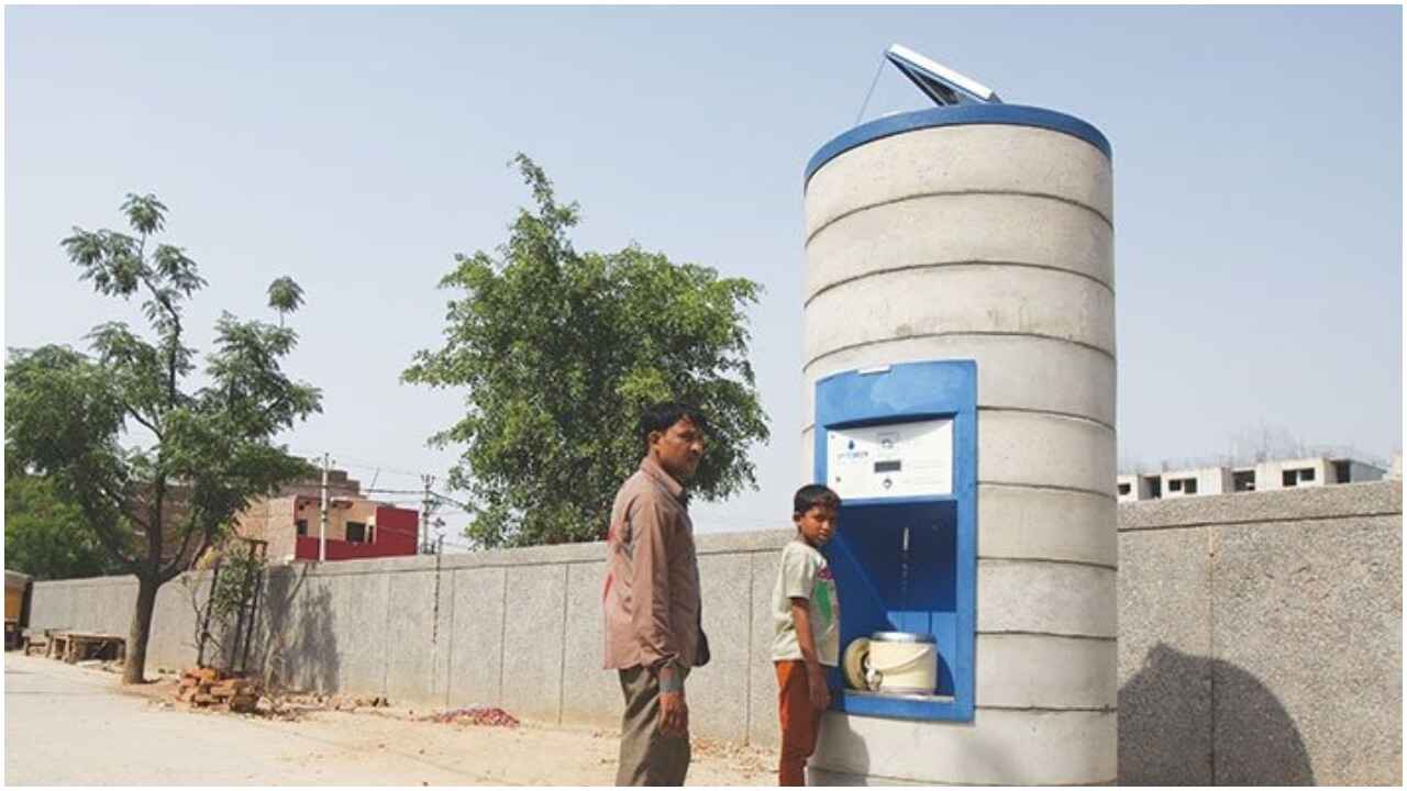 water atm installed in places of Noida 