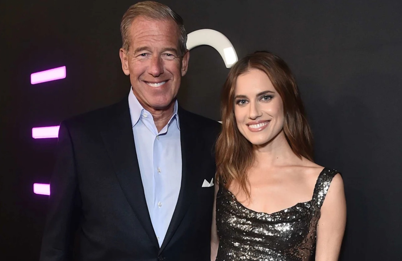 Allison Williams and Brian Williams attending an event together.