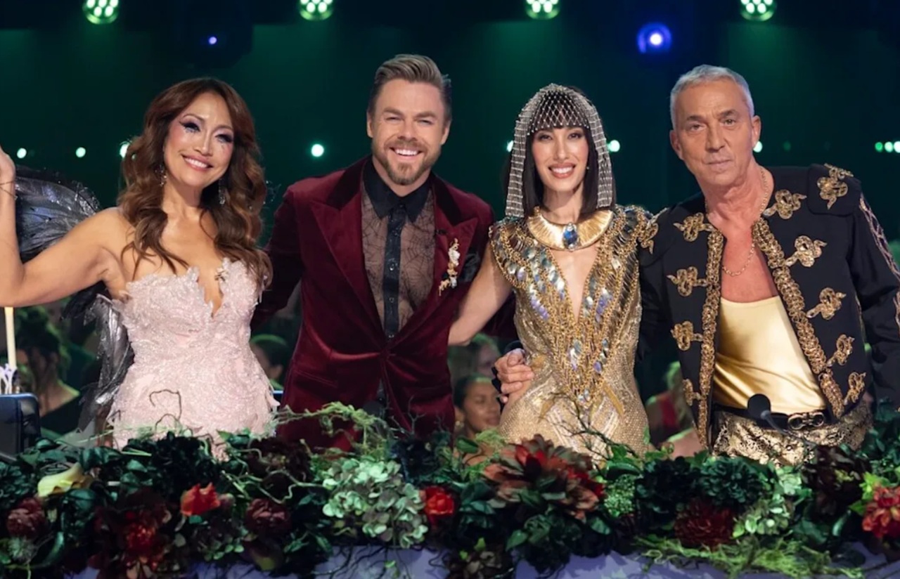 Cheryl Burke on Dancing With the Stars Halloween Night 2025.