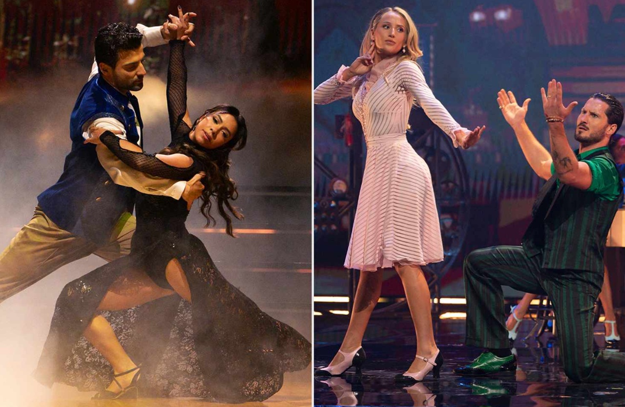 Dancing with the Stars Halloween Night 2025 stage during spooky-themed performances.