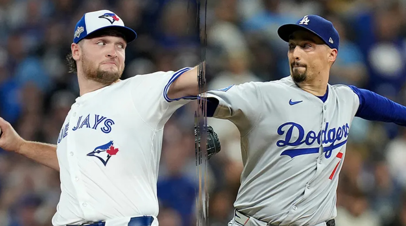 Ohtani and Guerrero Jr. warm up before 2025 World Series Game 1