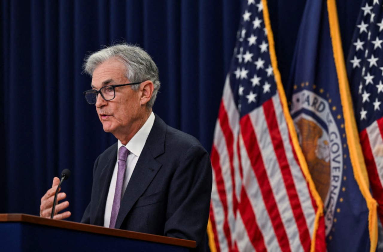 Federal Reserve building after October 2025 interest rate cut announcement.