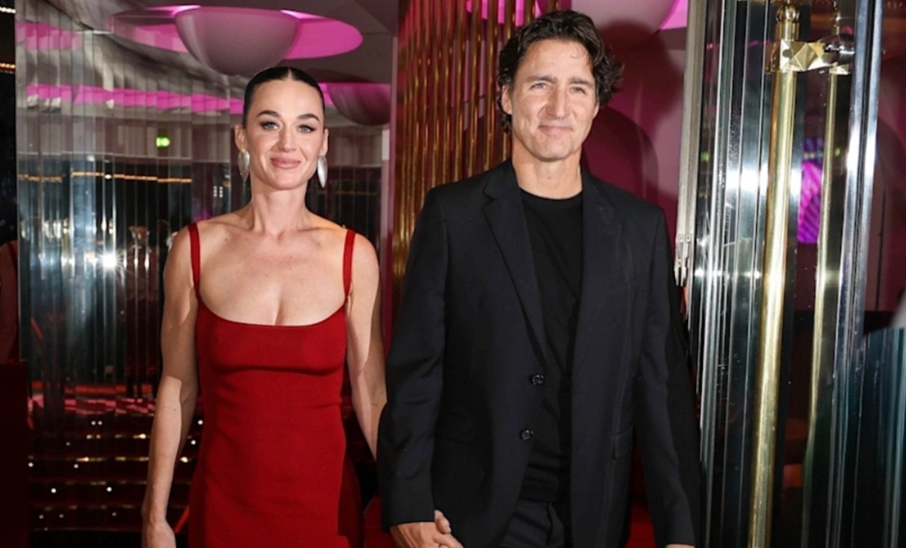 Katy Perry and Justin Trudeau spotted together in Paris ahead of holiday plans.