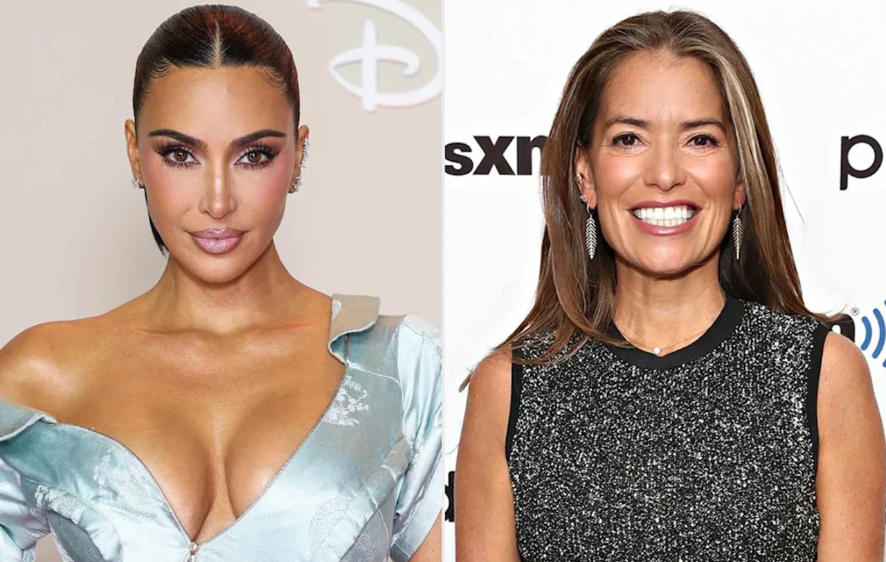 Kim Kardashian with her real-life attorney Laura Wasser at the All’s Fair premiere.