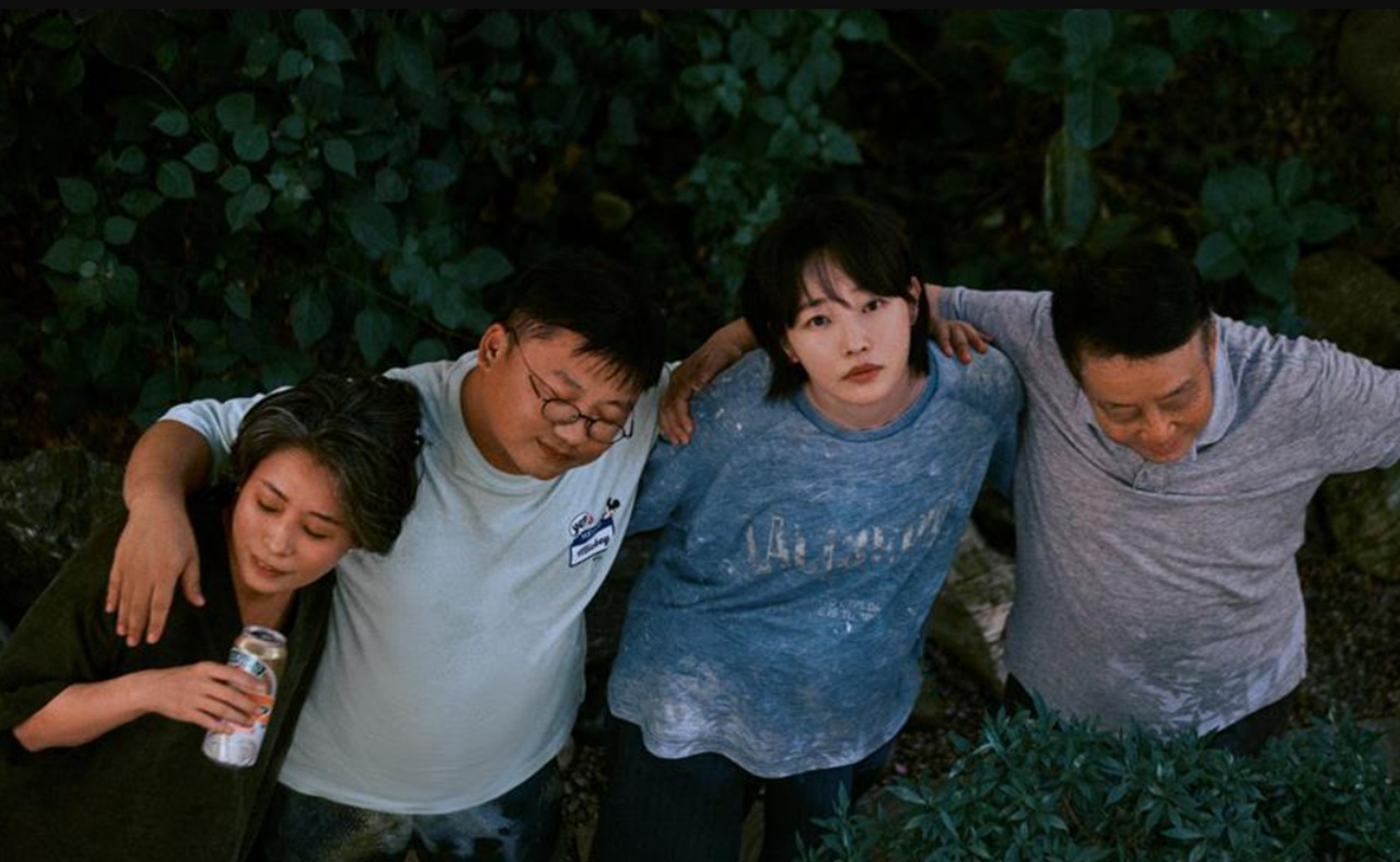 Zhang Lu attends Tokyo International Film Festival premiere of Mothertongue.