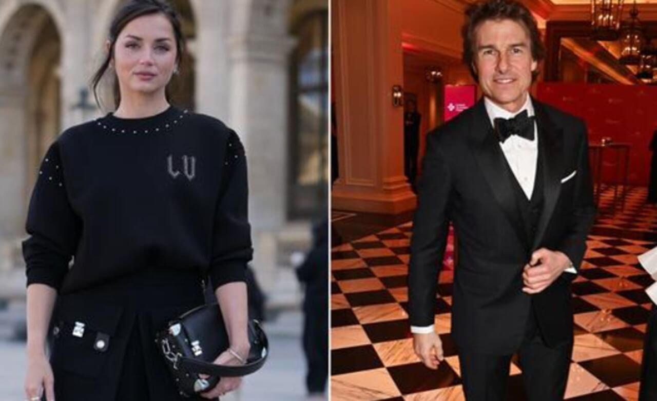 Tom Cruise and Ana de Armas during their relationship before breakup.
