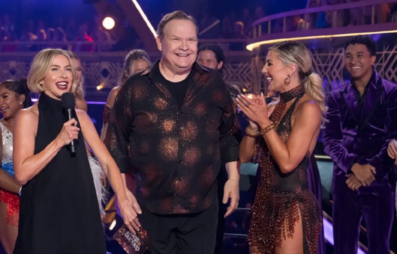 Andy Richter and Emma Slater perform their final Quickstep on Dancing With the Stars Season 34.