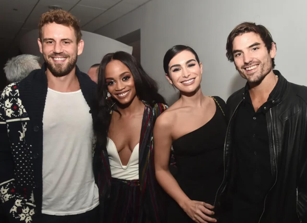 Jared Haibon and Ashley Iaconetti on the red carpet in New York amid RHORI casting rumors.
