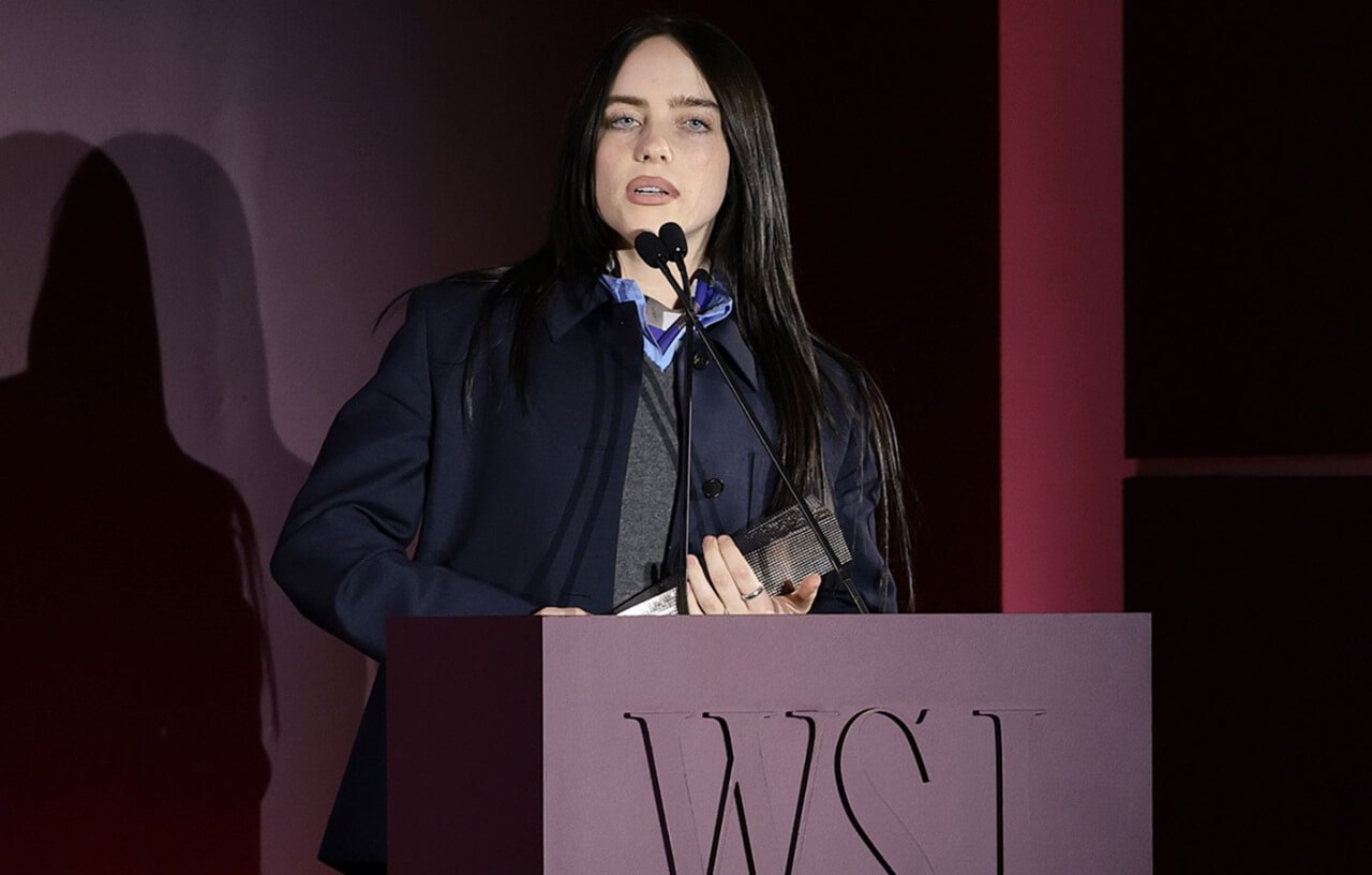 Billie Eilish speaking out on billionaire philanthropy.