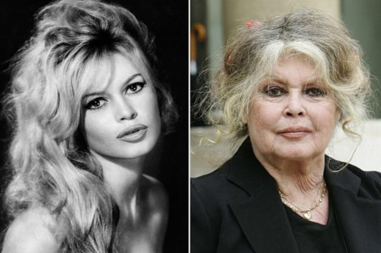 Brigitte Bardot photographed in recent years, appearing in an outdoor setting.