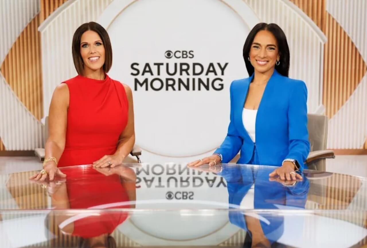 Michelle Miller and Dana Jacobson emotional farewell on CBS Saturday Morning.