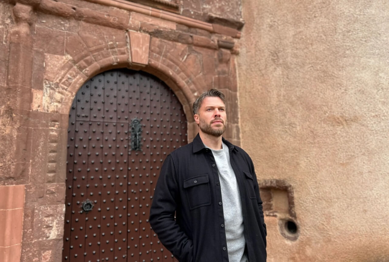 Historic British castle exterior featured in the AI-powered documentary ‘Castles SOS