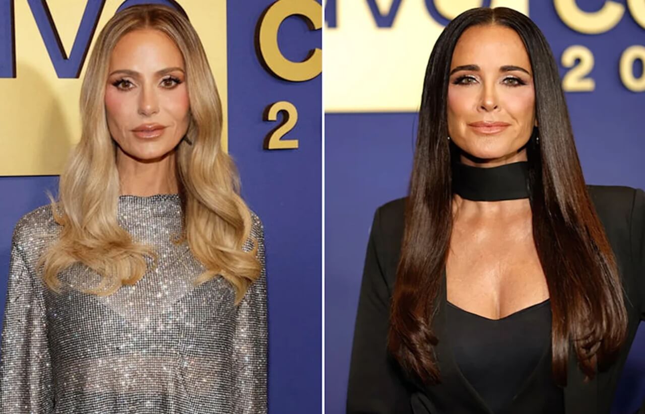 Dorit Kemsley and Kyle Richards at BravoCon 2025