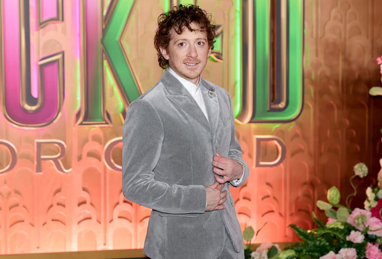 Ethan Slater Tin Man metallic prosthetic makeup process