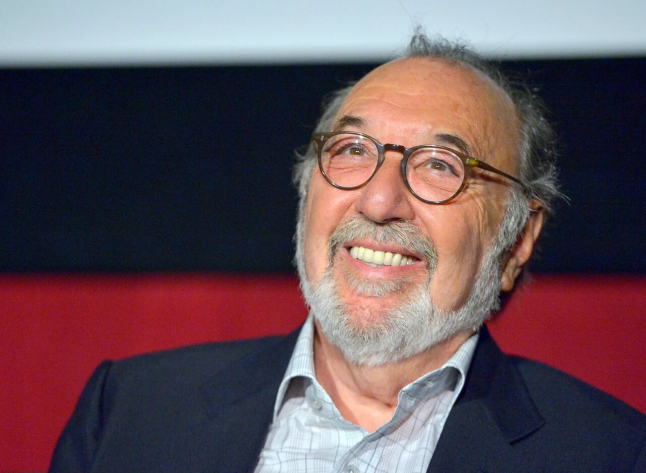 James L. Brooks speaking about his new film Ella McCay during a podcast interview.