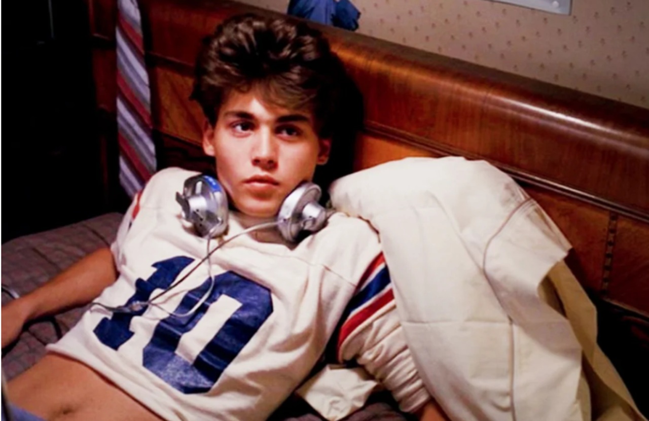 Johnny Depp in A Nightmare on Elm Street (1984) — Glen Lantz on phone