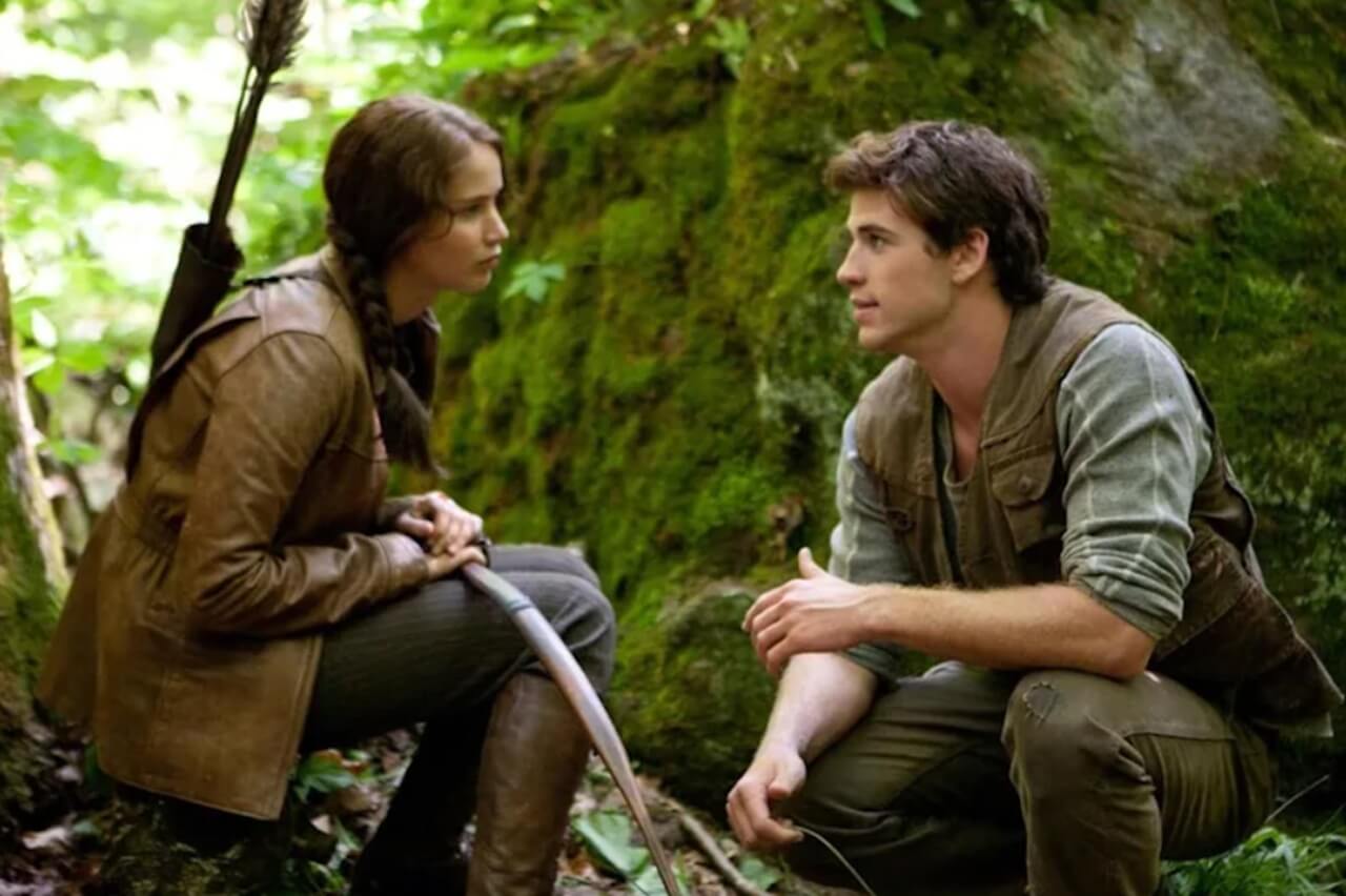 Josh Hutcherson at Hunger Games premiere event.