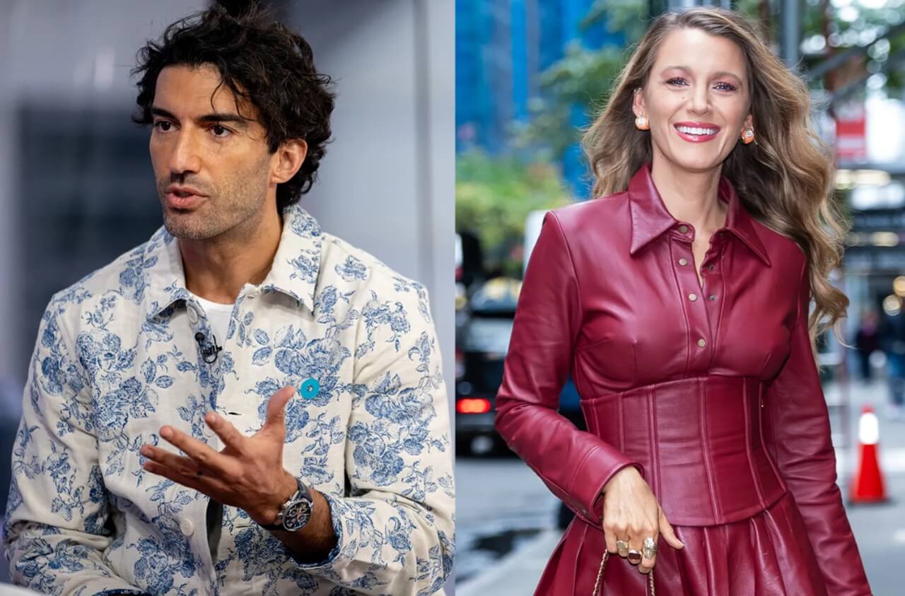 Justin Baldoni and Blake Lively at It Ends With Us event