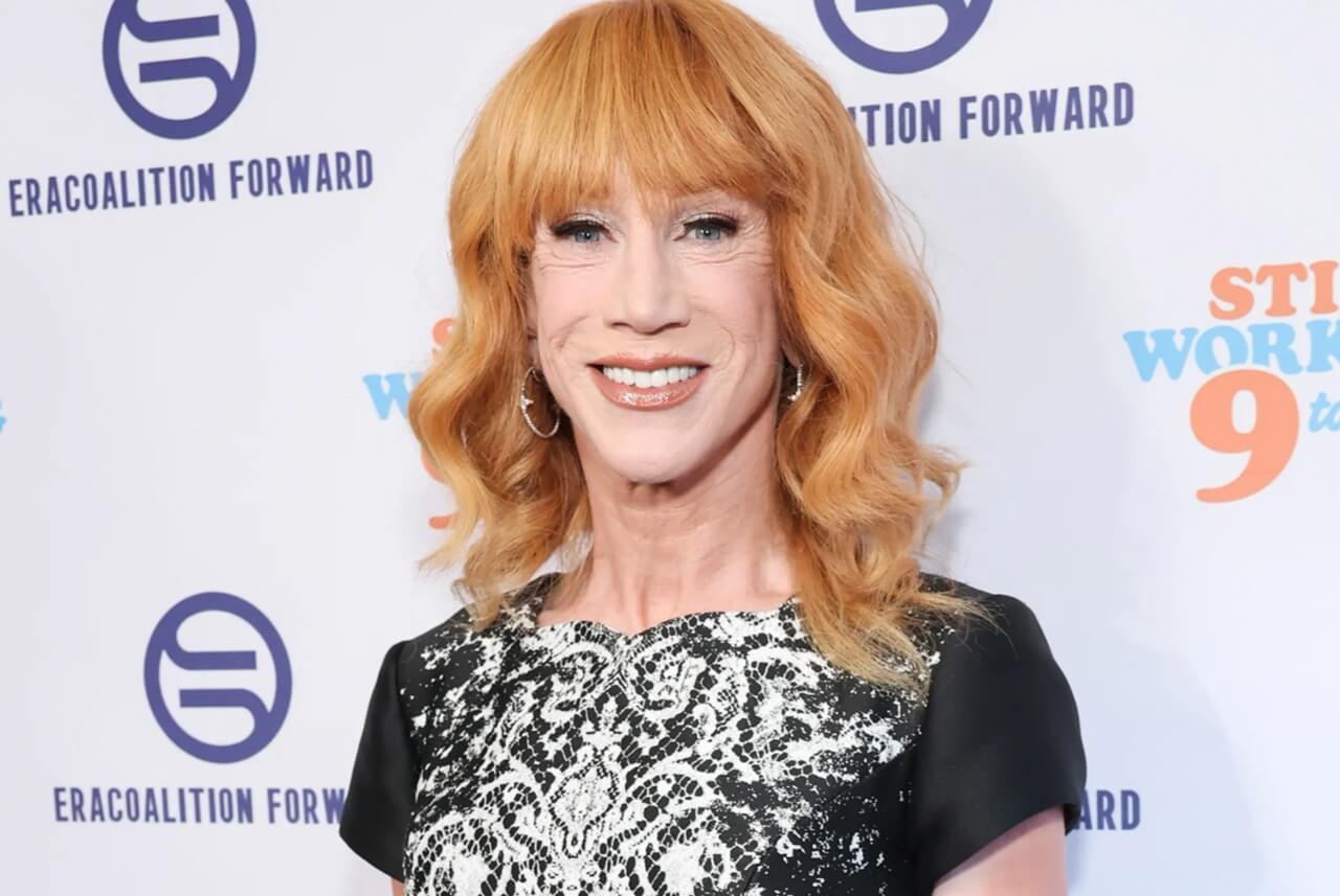 Kathy Griffin at Los Angeles event after facelift surgery.