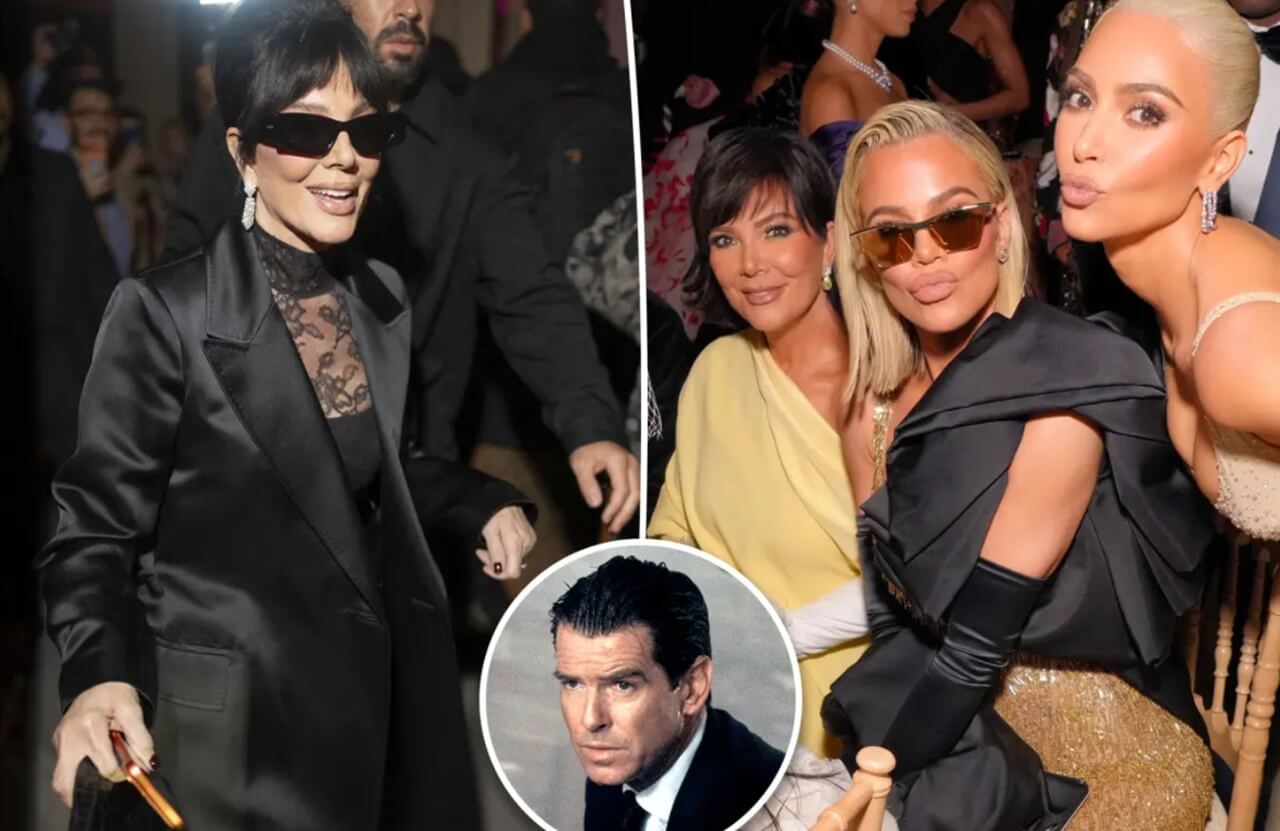 Kris Jenner 70th birthday James Bond-themed party Beverly Hills.