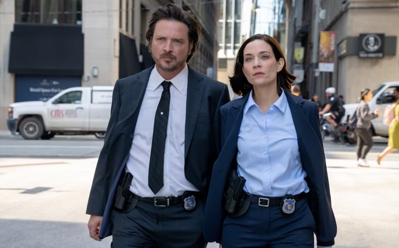 Kathleen Munroe and Aden Young on Law & Order Toronto: Criminal Intent