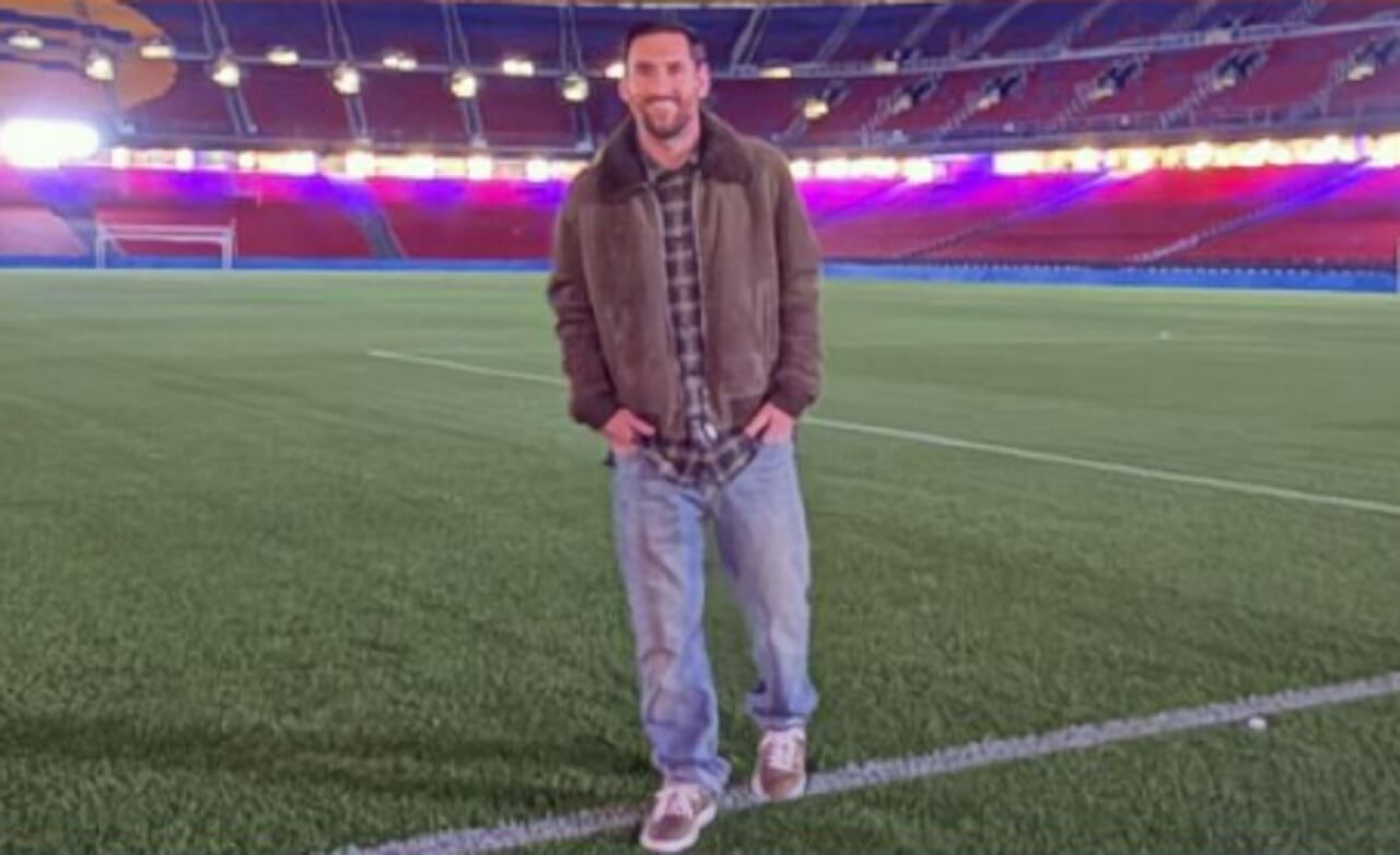 Lionel Messi visits Camp Nou, reflecting on his Barcelona legacy.