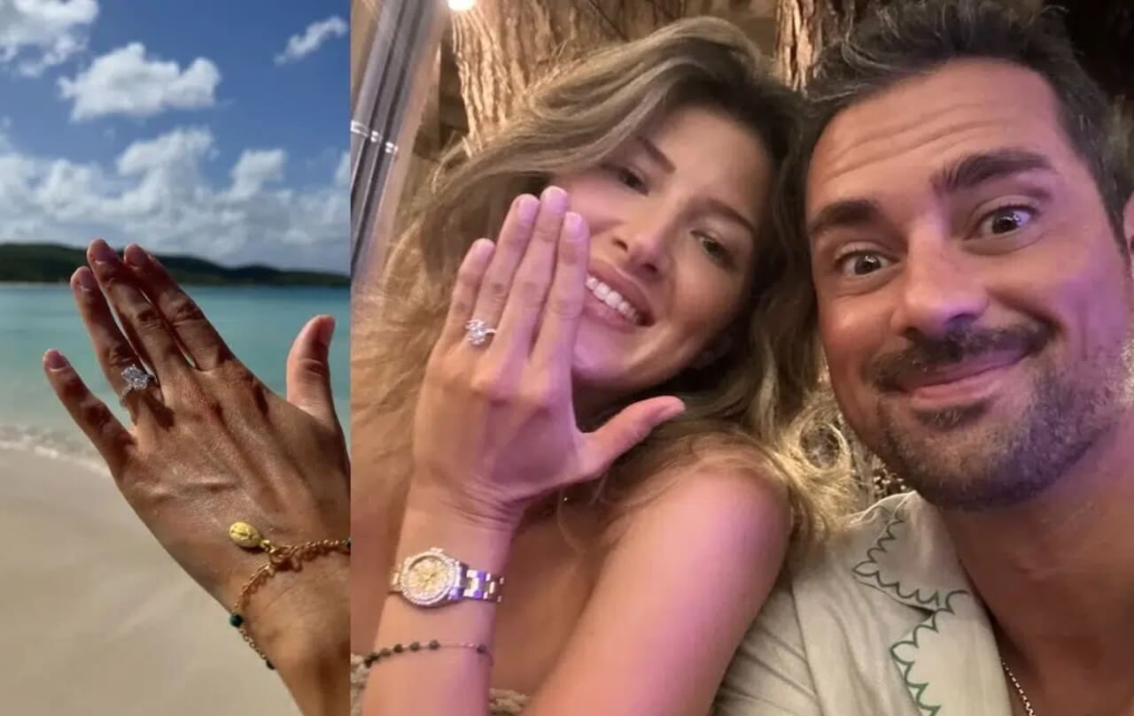 J.R. Ramirez and Bonnie Leathers engagement Flamenco Beach Puerto Rico