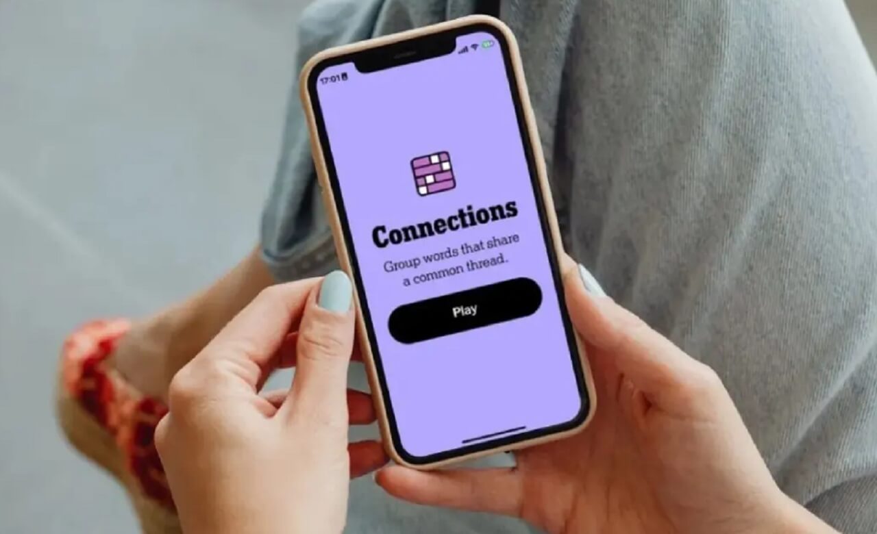 NYT Connections puzzle grid highlighting categories like Monopoly terms and stripy things for November 16, 2025.
