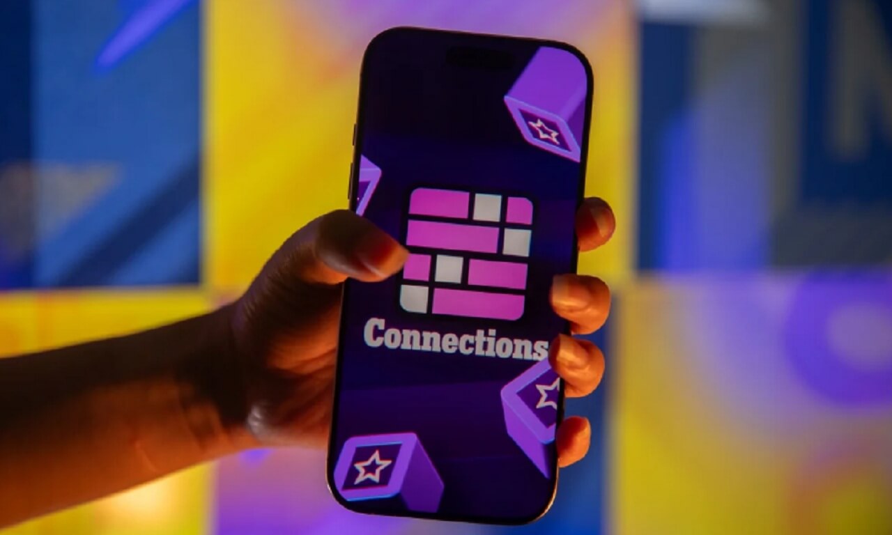 NYT Connections puzzle grid showing categories for November 15, 2025 with highlighted answers.