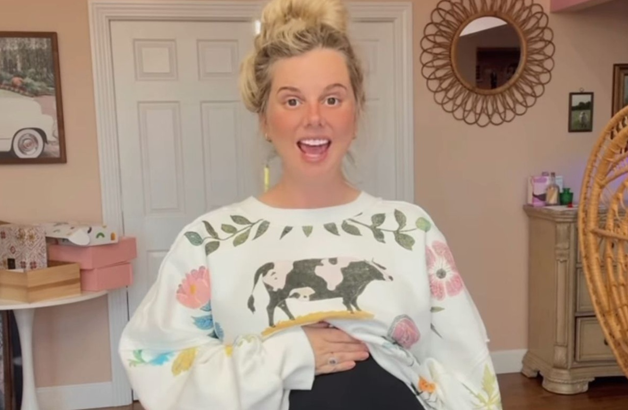 Nicole Franzel responds to body-shaming critics in TikTok video.