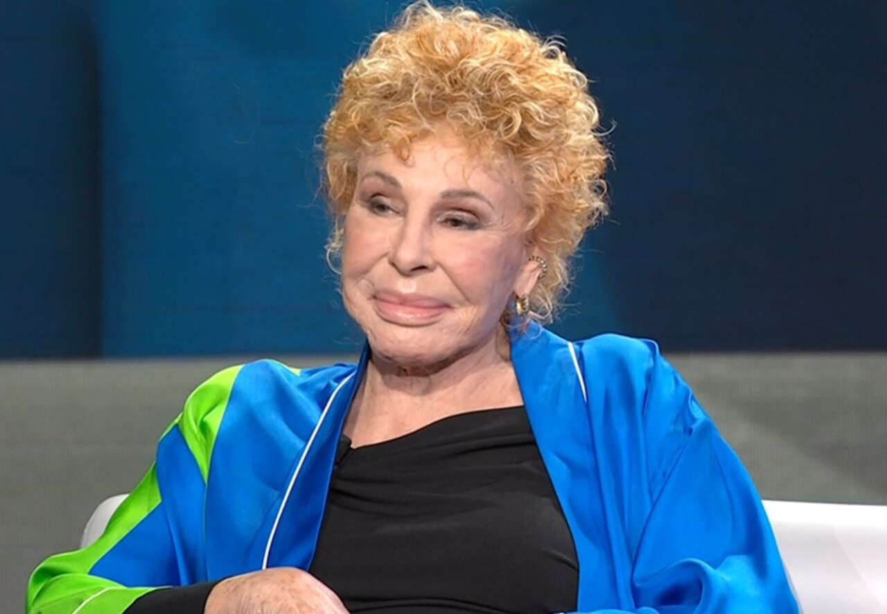 Ornella Vanoni at La Scala gala in Milan