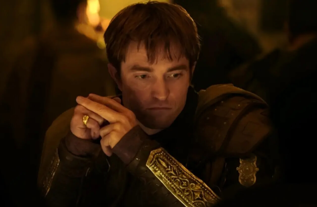 Robert Pattinson as Antinous in Christopher Nolan’s The Odyssey