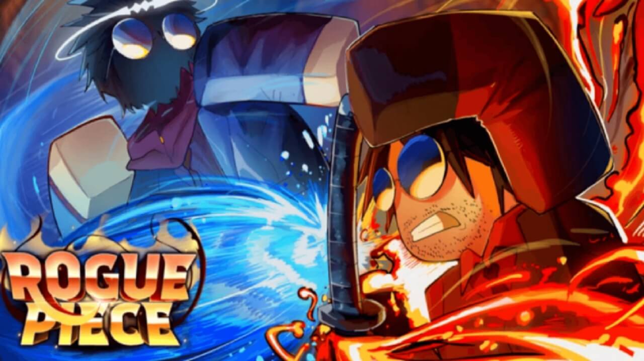 Roblox Rogue Piece player entering code in settings menu for rewards.