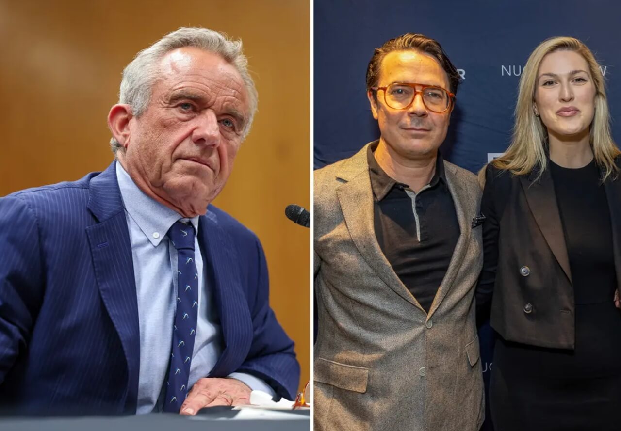 Ryan Lizza addresses media during a panel discussion.