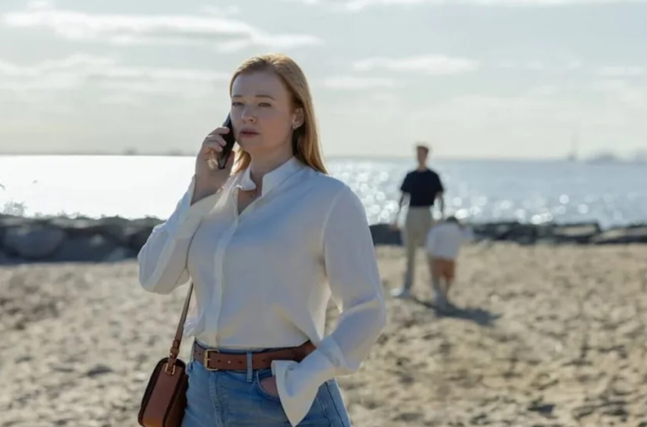 Sarah Snook stars in All Her Fault on Peacock.