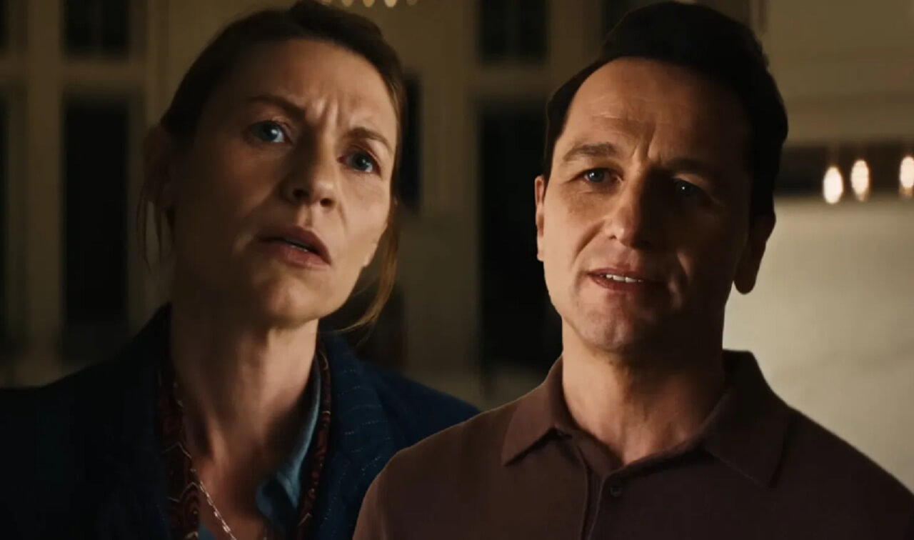 Claire Danes stars as Agatha Wiggs in Netflix’s mystery thriller The Beast in Me, premiering November 13, 2025.