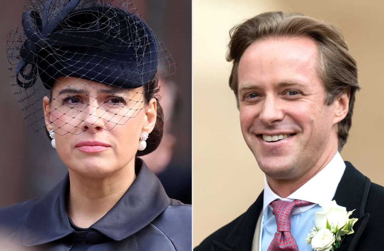 Thomas Kingston and Lady Gabriella Kingston smiling at royal event.