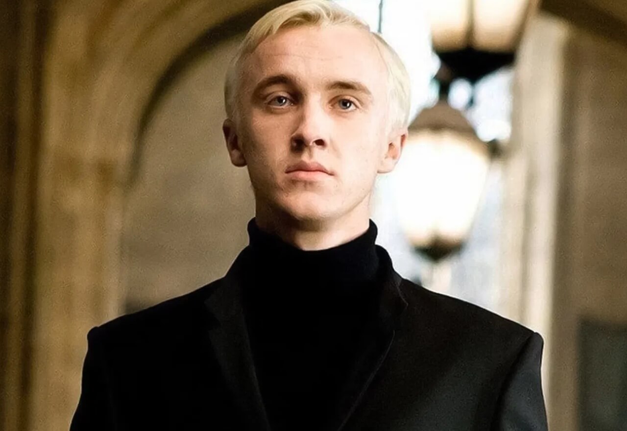 Tom Felton on Broadway as Draco Malfoy during curtain call.