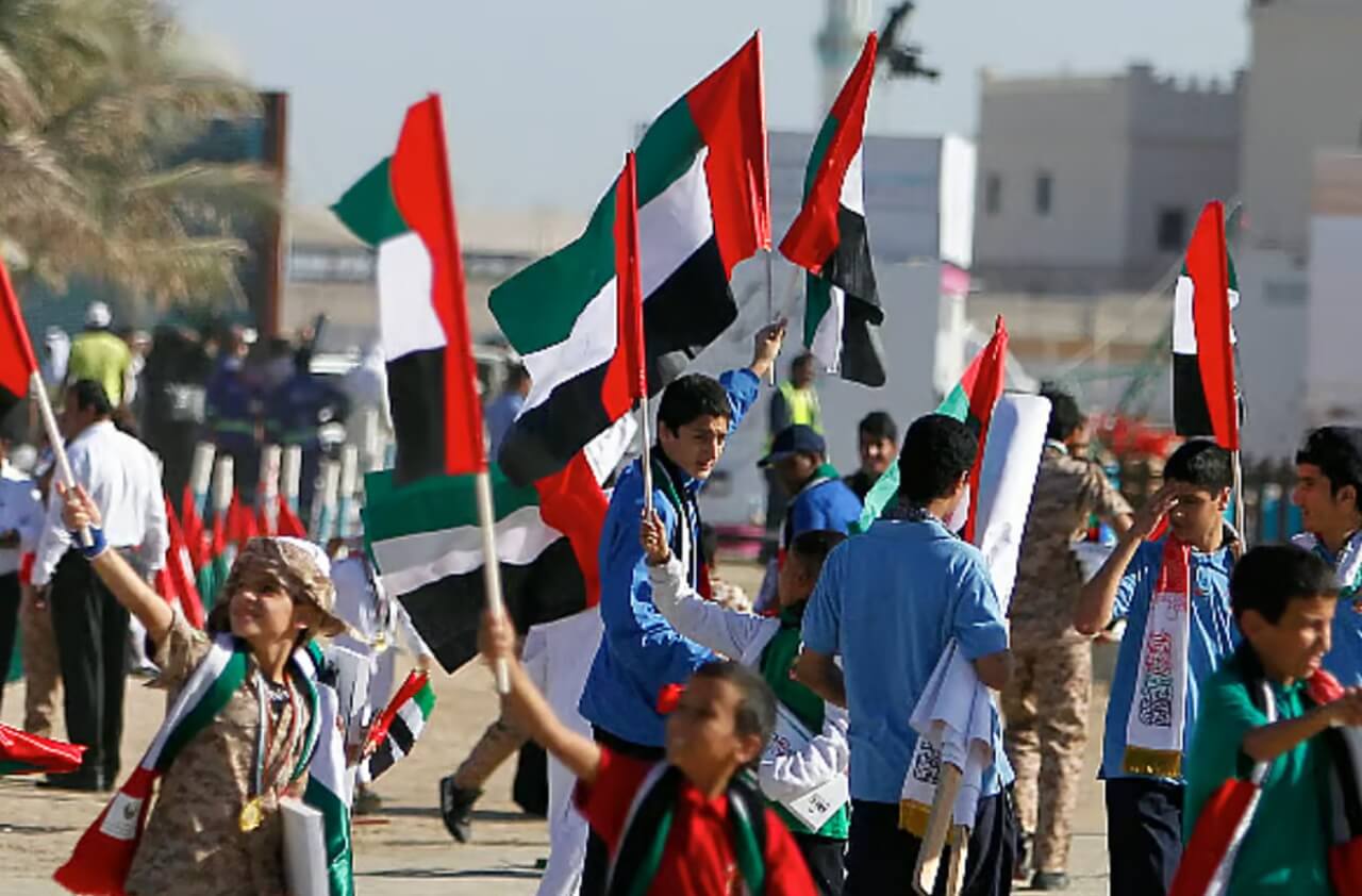 UAE students resume classes after Eid Al Etihad break with UAE National Day-themed decorations.