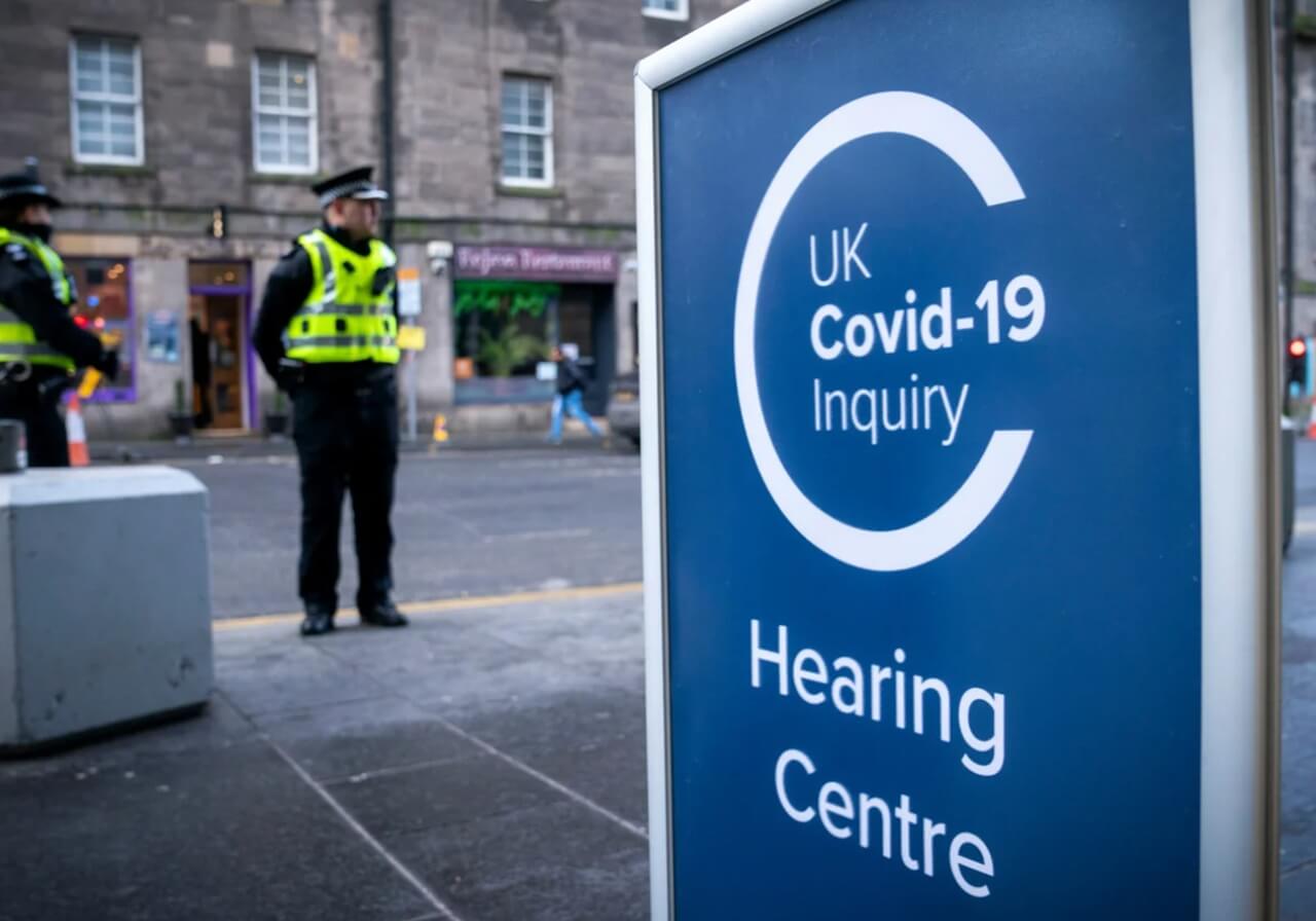 UK Covid-19 Inquiry panel examining evidence on government delays.