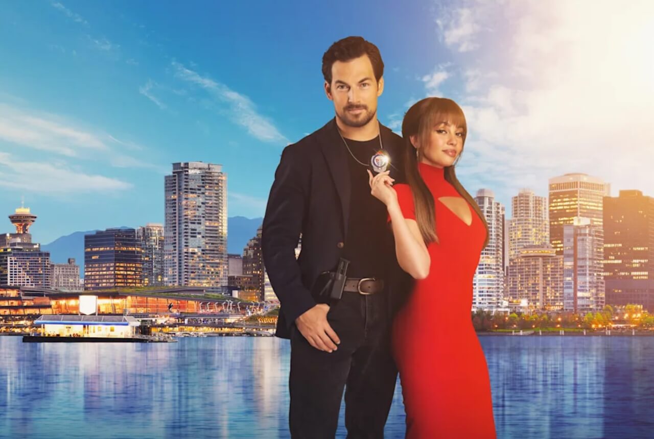 Wild Cards Season 3 Stars Vanessa Morgan and Giacomo Gianniotti on The CW.