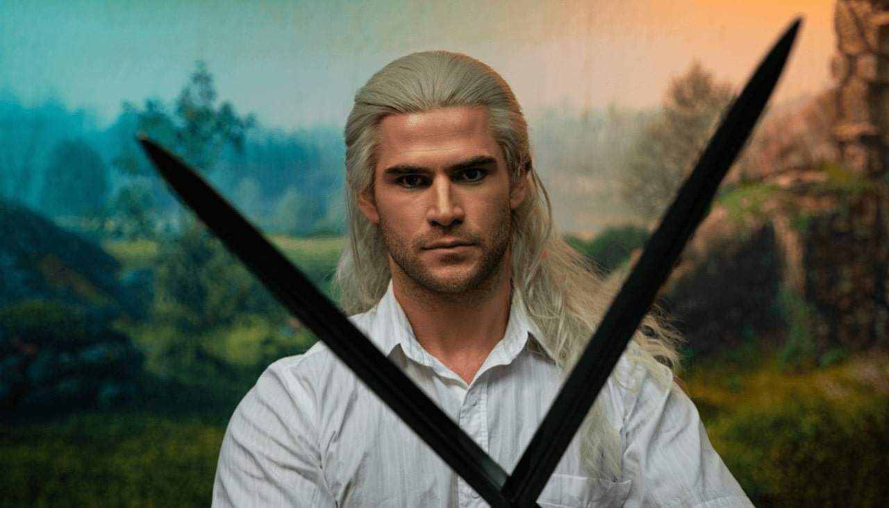 Liam Hemsworth as Geralt in Witcher Season 5 finale scene.