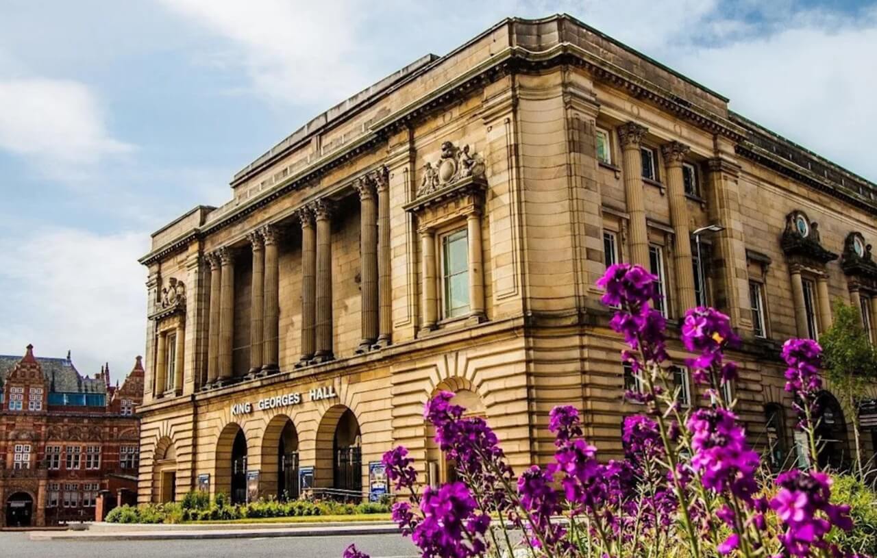 King George’s Hall Blackburn undergoing refurbishment ahead of Autumn 2026 reopening.