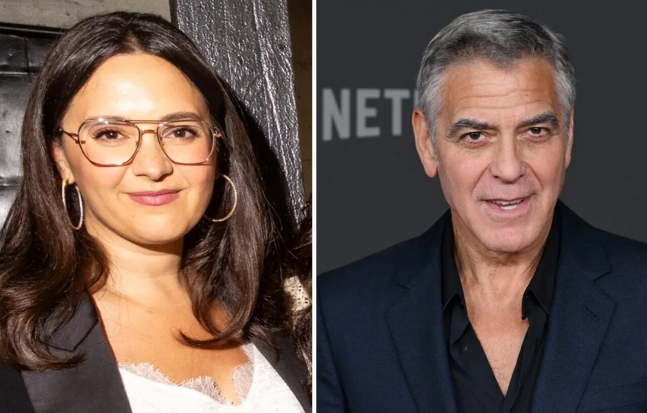 Bari Weiss and George Clooney amid CBS News controversy