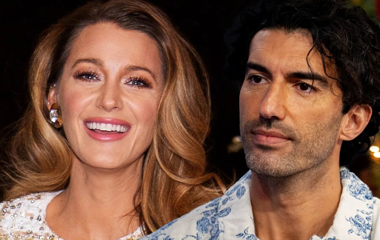 Blake Lively and Justin Baldoni courtroom sketch representing postponed 2026 trial