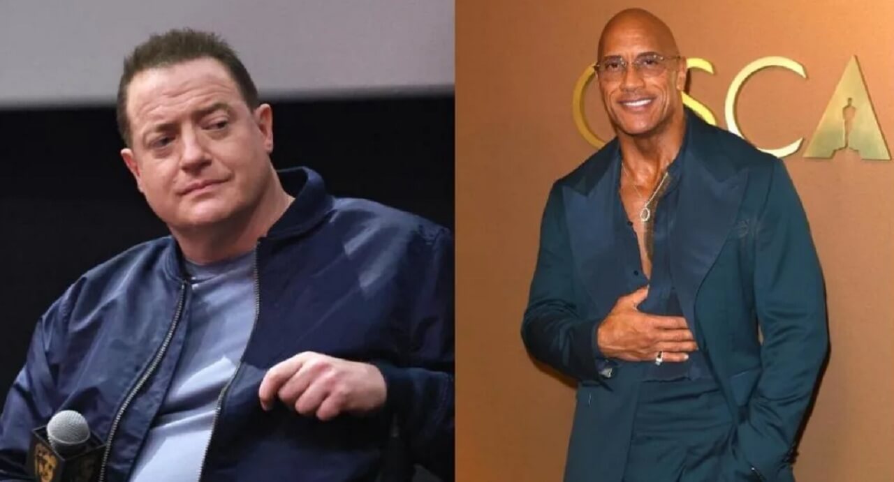 Brendan Fraser and Dwayne Johnson reflect on their first collaboration in The Mummy Returns.