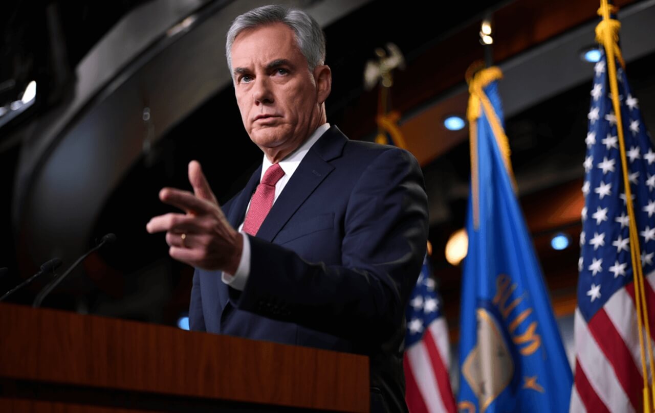 Doug Burgum discusses California energy imports and national security concerns.